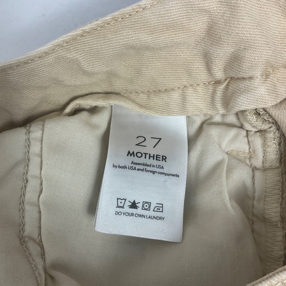 MOTHER Women's Flare & Wide Leg Jeans in Tan - Picture 9 of 14